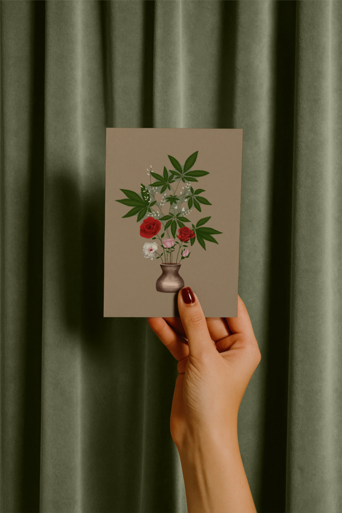 Illustrated Thank You Card for Divya